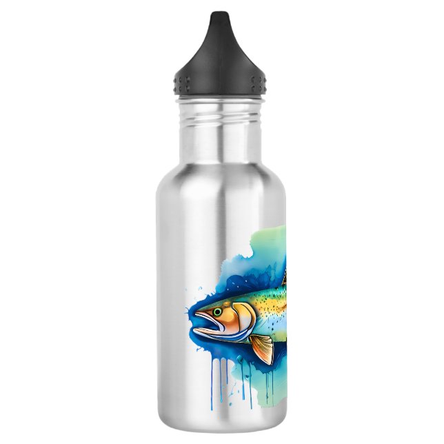 De Agua Botella - Serie acuarela: Trucha/Salmón (Izquierda)