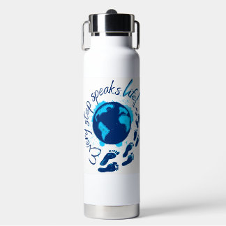 De Agua Botella Térmica World Walk for Life