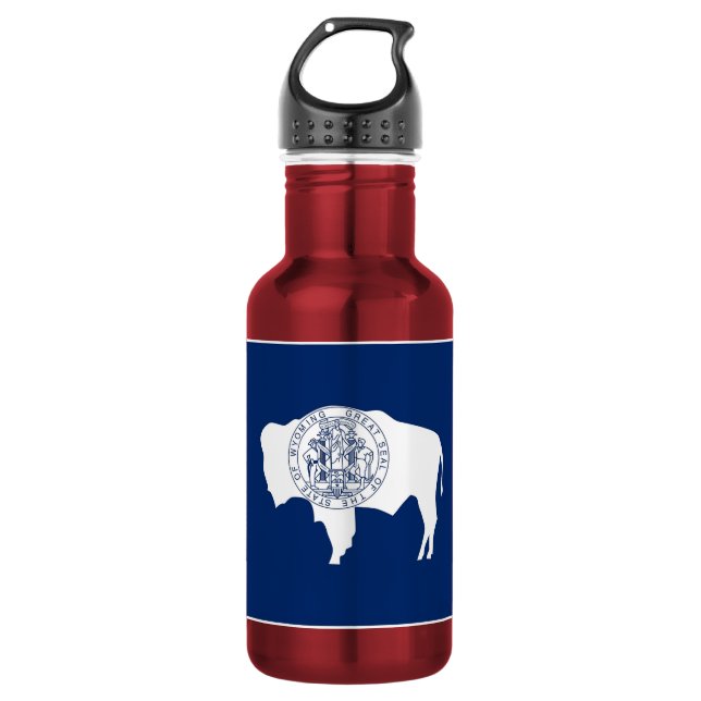 De Agua Botella Wyoming State Flag Liberty (Anverso)