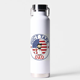 De Agua Duct Tape Dad - Botella Aislada