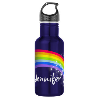 De Agua "Nombró" el arco iris los niños púrpuras botella