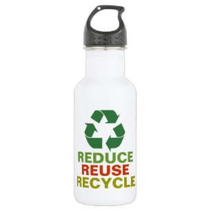 De Agua Reduzca la reutilización reciclan la botella del