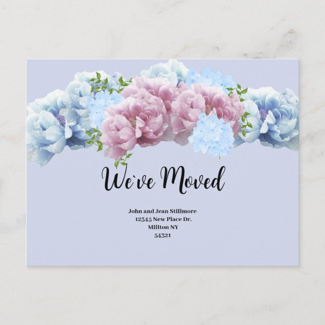 De Anuncios Floral hemos movido postal (Anverso)