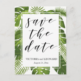 De Anuncios Guarda tropical la fecha | postal del boda
