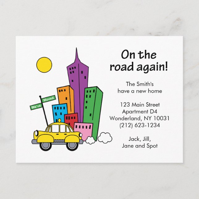 De Anuncios Hemos movido el paisaje urbano - postal (Anverso)