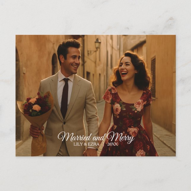 De Anuncios Postal casada y morada (Anverso)