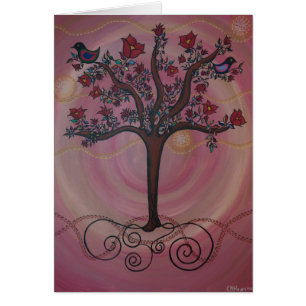 De "árbol de la vida ruborización" por