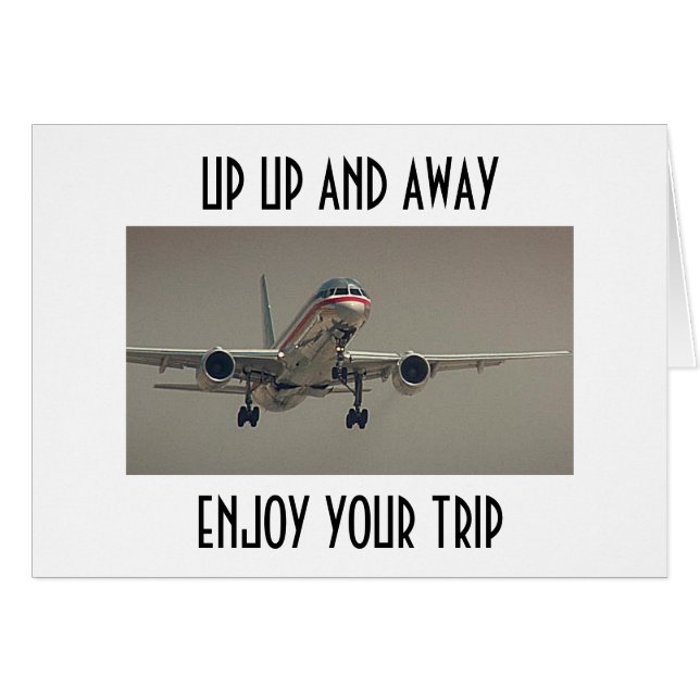 DE ARRIBA Y LEJOS, DISFRUTE DE TU "VIAJE". (Anverso (Horizontal))