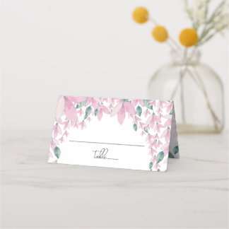 De Asiento Atractiva tarjeta Wisteria Floral Place