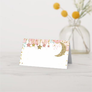 De Asiento Tarjeta Baby Shower Blank Place con doble trinquet