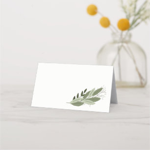 De Asiento Tarjeta boda Sprigs Place