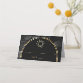De Asiento Tarjeta Celestial Black Arch Galaxy Place
