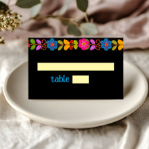 Tarjeta mexicana moderna