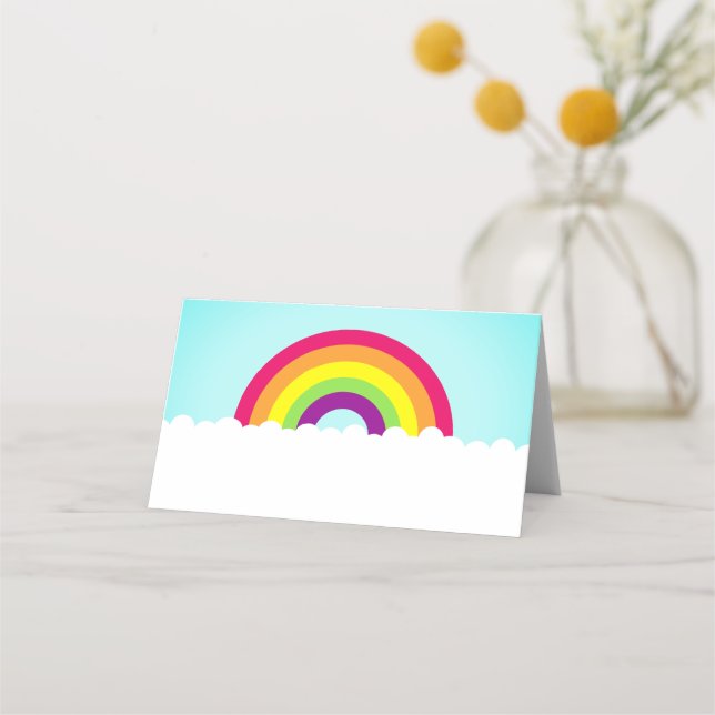 De Asiento Tarjeta Rainbow Place (Anverso)