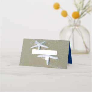 De Asiento Tarjeta Starfish Beach Wedding Place