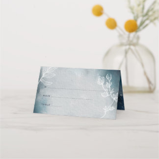 De Asiento Tarjeta Starry Moonlit Night Monogram Place
