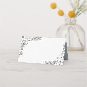 De Asiento Tarjeta Wild Bouquet Place Cielo