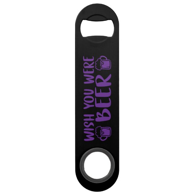 De Bar Abrebotellas con una cita (personalizable) (Anverso)