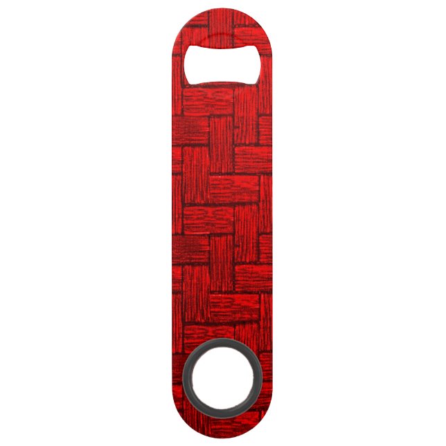 De Bar Abrebotellas Rojo Bloqueado (Anverso)