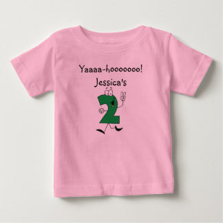 De Bebé 2.ª camiseta personalizada