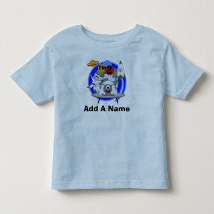 De Bebé 2da camiseta personalizada del cumpleaños del