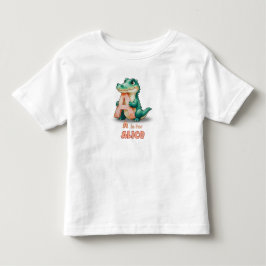 De Bebé A es para Alicia - Camiseta personalizada para niñ