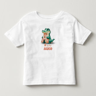De Bebé A es para Alicia - Camiseta personalizada para niñ