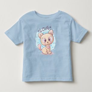 De Bebé Adorables Cute Cat Para Niños Camiseta
