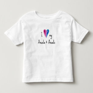 De Bebé Amo mi Avuela y vuelo en camiseta