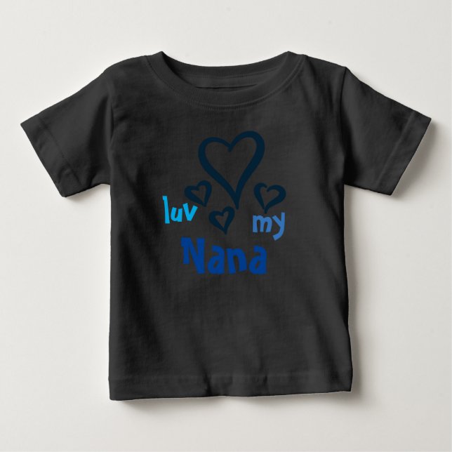 De Bebé Amo mi camiseta Nana Baby (Anverso)