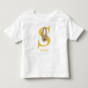 De Bebé Animal ABC S es para la camiseta perezosa