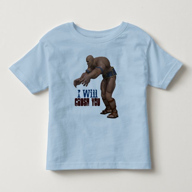 De Bebé Aplastar tu camiseta (Anverso)