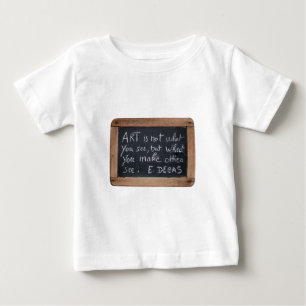 De Bebé Ardoise 03 Degas Cita Camiseta para bebés