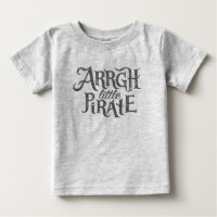 Argh Little Pirate - Camiseta para bebés