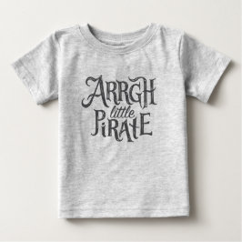 De Bebé Argh Little Pirate - Camiseta para bebés