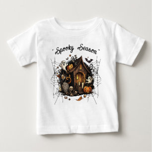 De Bebé Atrapada Casa Tocante Camiseta 👻 🎃
