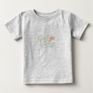 De Bebé Aura Vintage: Camiseta Clásica.