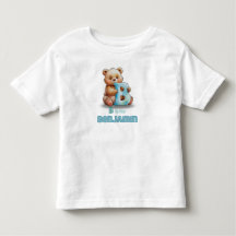 B es para Benjamin – Camiseta Personalizada para N