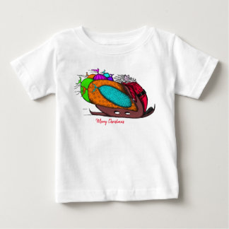 De Bebé Baby Camiseta Feliz Navidad
