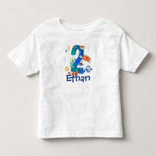 De Bebé Bajo la camiseta del segundo cumpleaños del mar