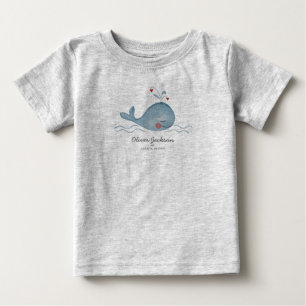 De Bebé Ballena marina   Niño   Camiseta