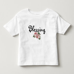 De Bebé Bendita Camiseta Floral Rufled