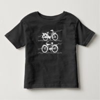 Bicicleta Bicicleta Camiseta Blanca