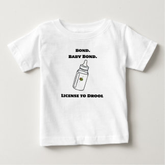 De Bebé Bono. Bond Bebé. Camiseta para bebés