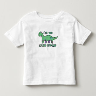 De Bebé Brontosaurus Soy la camiseta del pequeño hermano