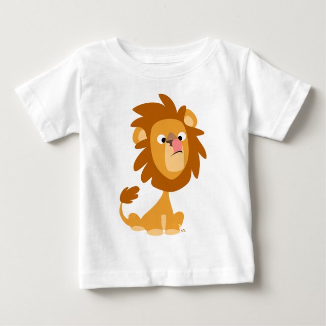 De Bebé ¡Buen Personalizado León! Camiseta para bebés (Anverso)