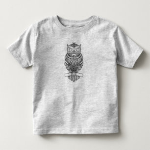 De Bebé Búho (vívido) - Camiseta para niños pequeños
