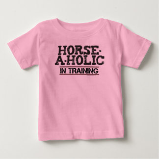 De Bebé Caballo-UNo-Holic en camiseta del niño del