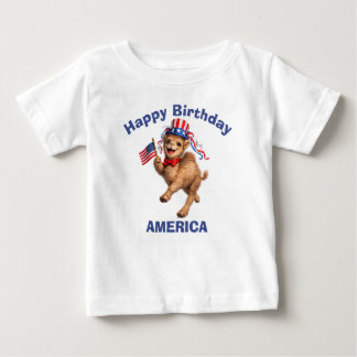 De Bebé Camello (5a) Camiseta infantil patriótica