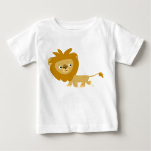 De Bebé Caminando Personalizado Lion Baby Camiseta